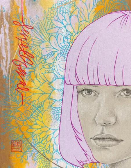 "Known" mixed media 14x11 ©Sara Drescher