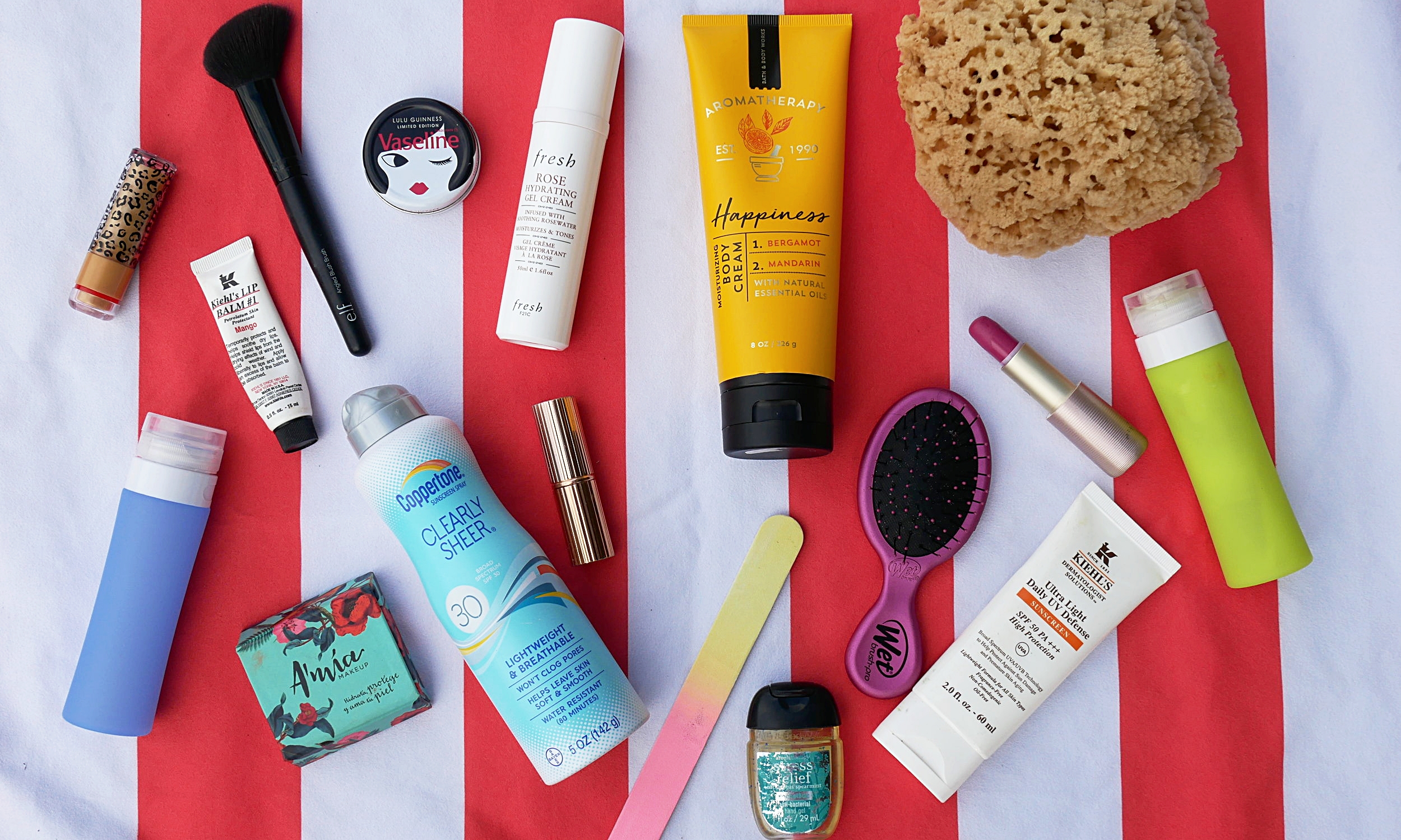 The Ultimate Travel Beauty Packing List and Kit for Backpackers 
