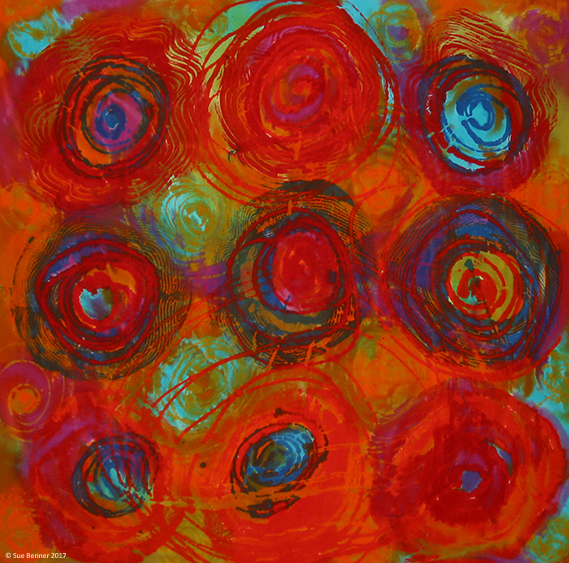 BennerSue_Red Blue Turq Circles-R©.jpg