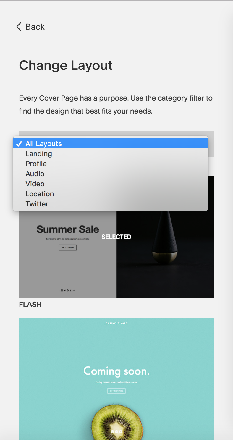 how to create a cover page in squarespace lauren taylar create cover page