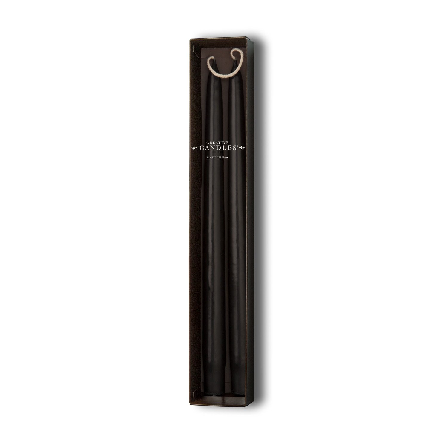 Black Taper Candles