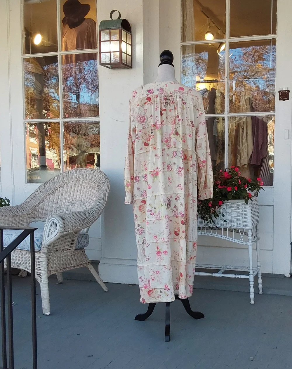 Clothing Boutique Miss Rose PRAIRIE DRESS IN STARLING ROSE — Miss