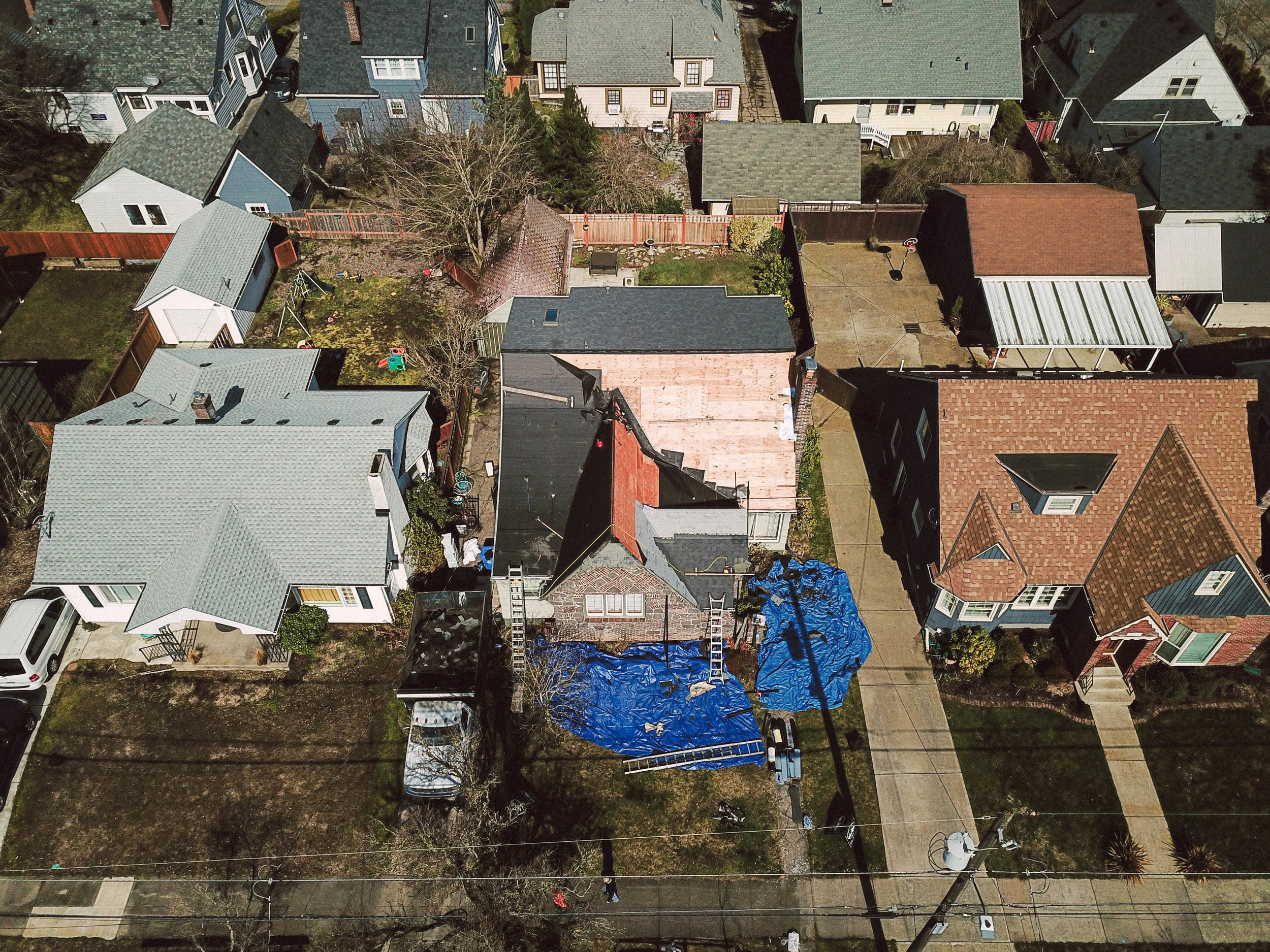 Eagle Eye View of Portland Re-roof