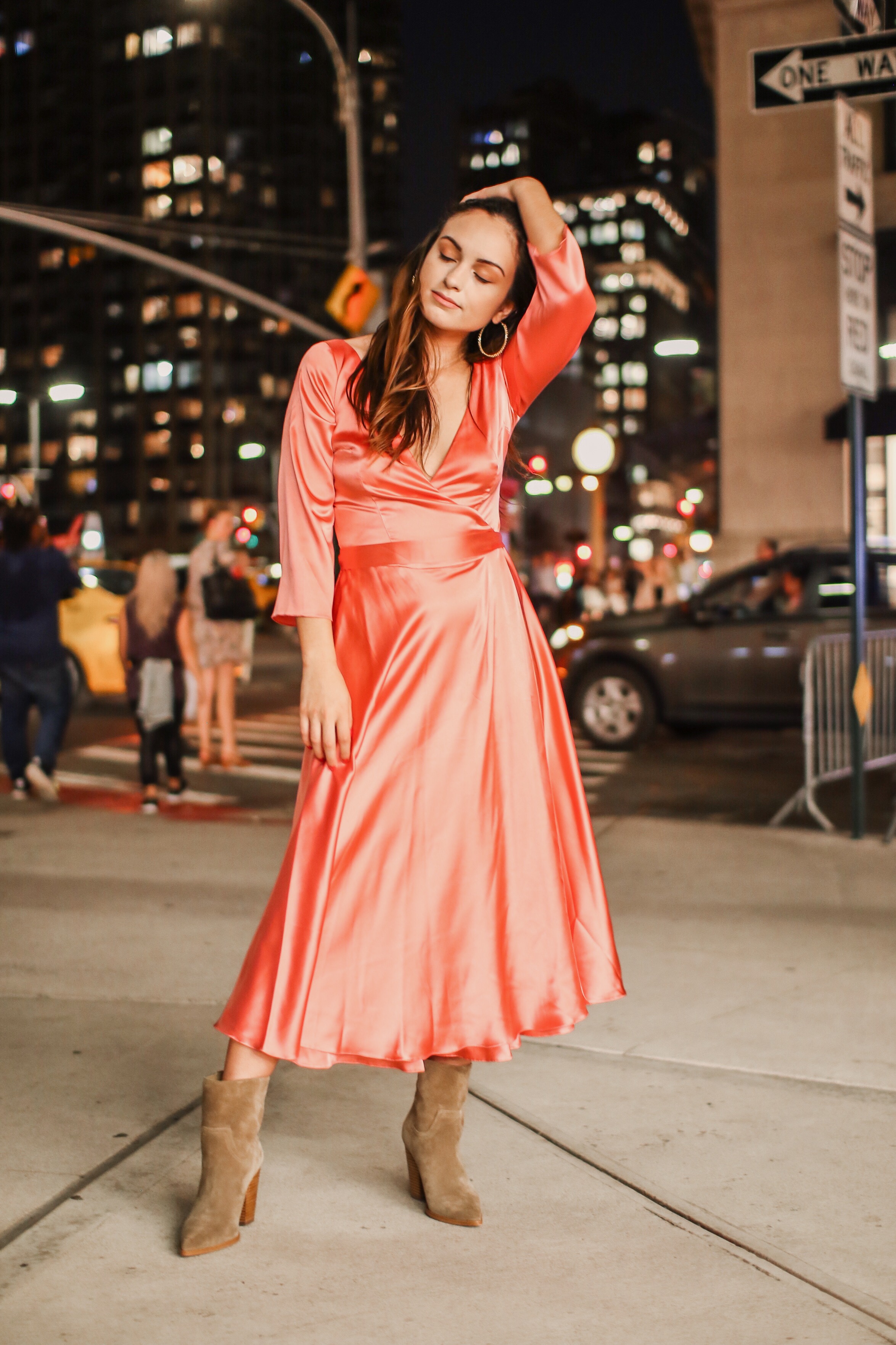 Photo By: Ilana Strauss | Make Up By: Cailyn Jordan | Booties: Marc Fisher | Earrings: Bauble Bar