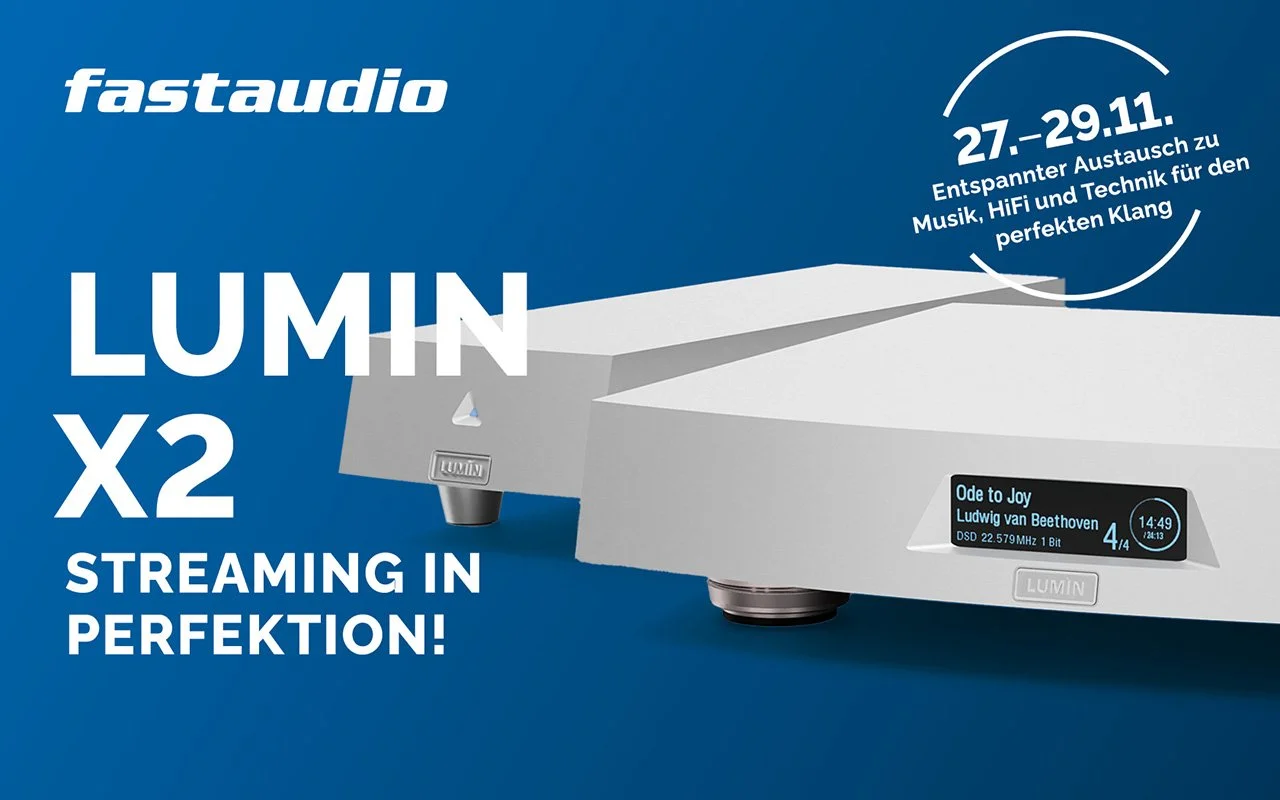 LUMIN steht auf beaudioful @ Fastaudio, Stuttgart