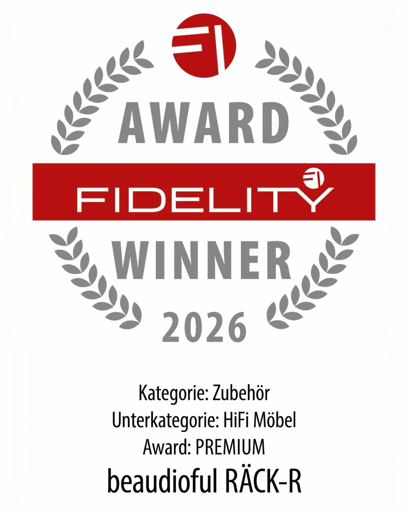 R&Auml;CK-R wins the FIDELITY AWARD 2026 🏆. Very proud to announce this great news. Thank you so much! Big hugs and love to all the people that supported us on this journey, our clients, valued customers, business partners, fellow colleagues, friend