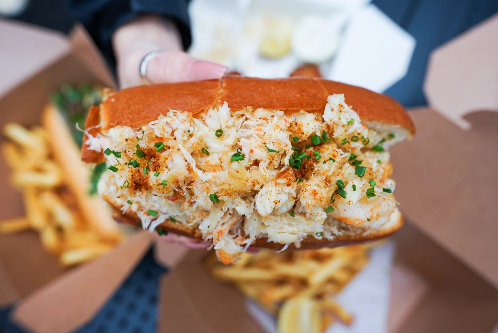 MARKET Edmonds Crab Roll