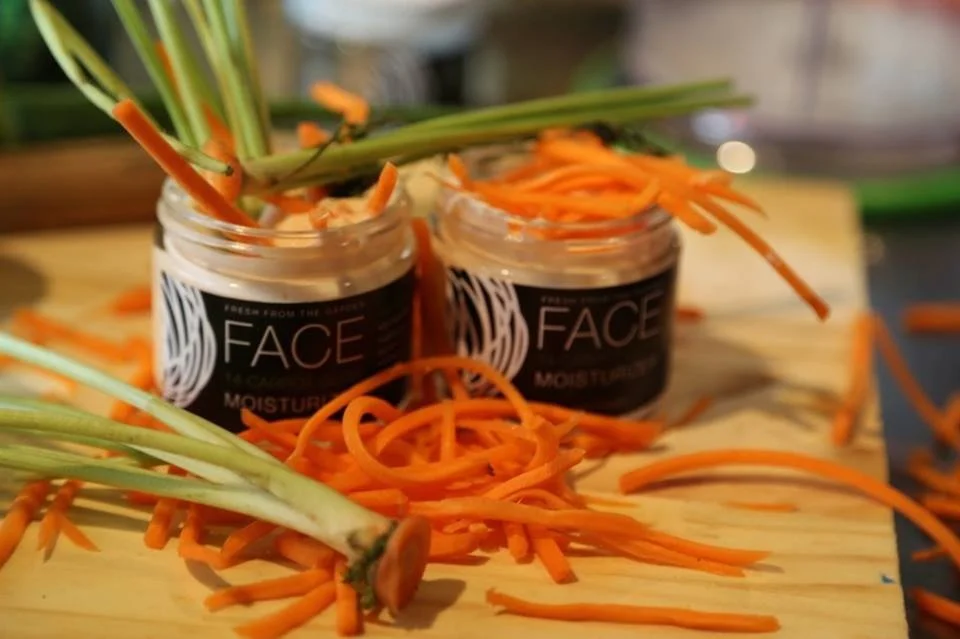 Made with fresh carrots, myrrh, and frankincense essential oils.