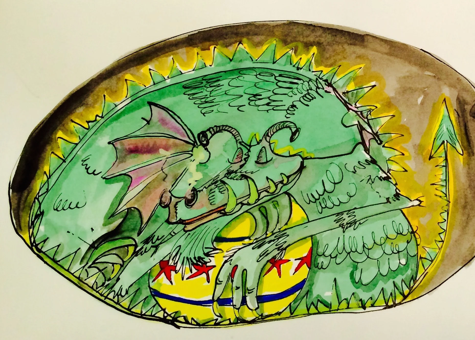 Sleeping dragon