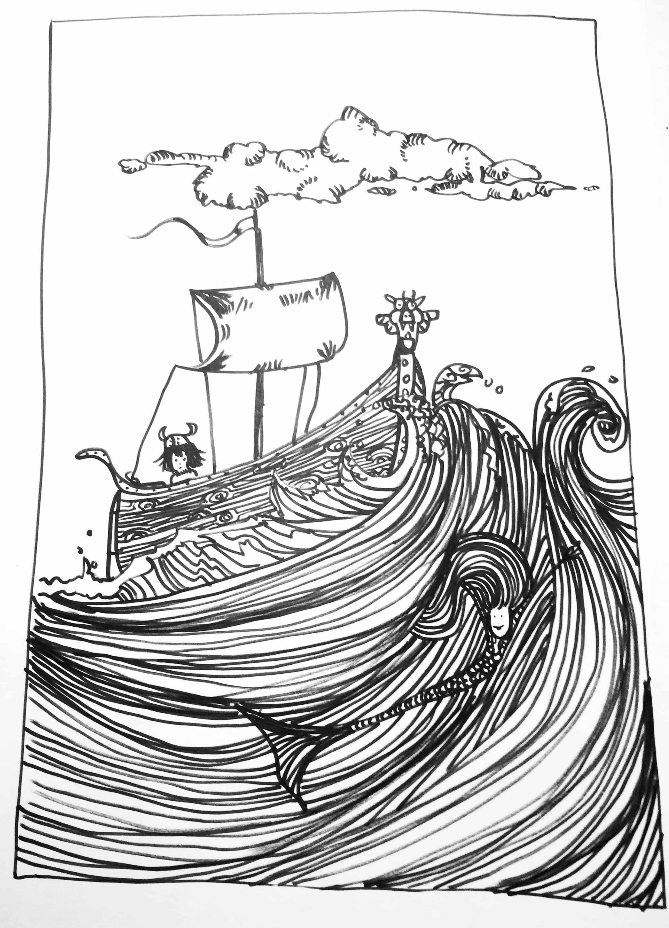 Mermaids -v- Vikings