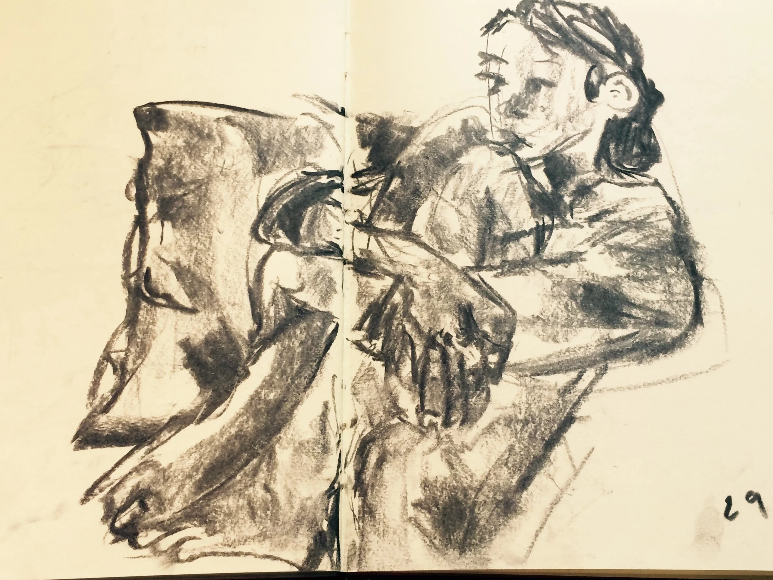 Charcoal girl