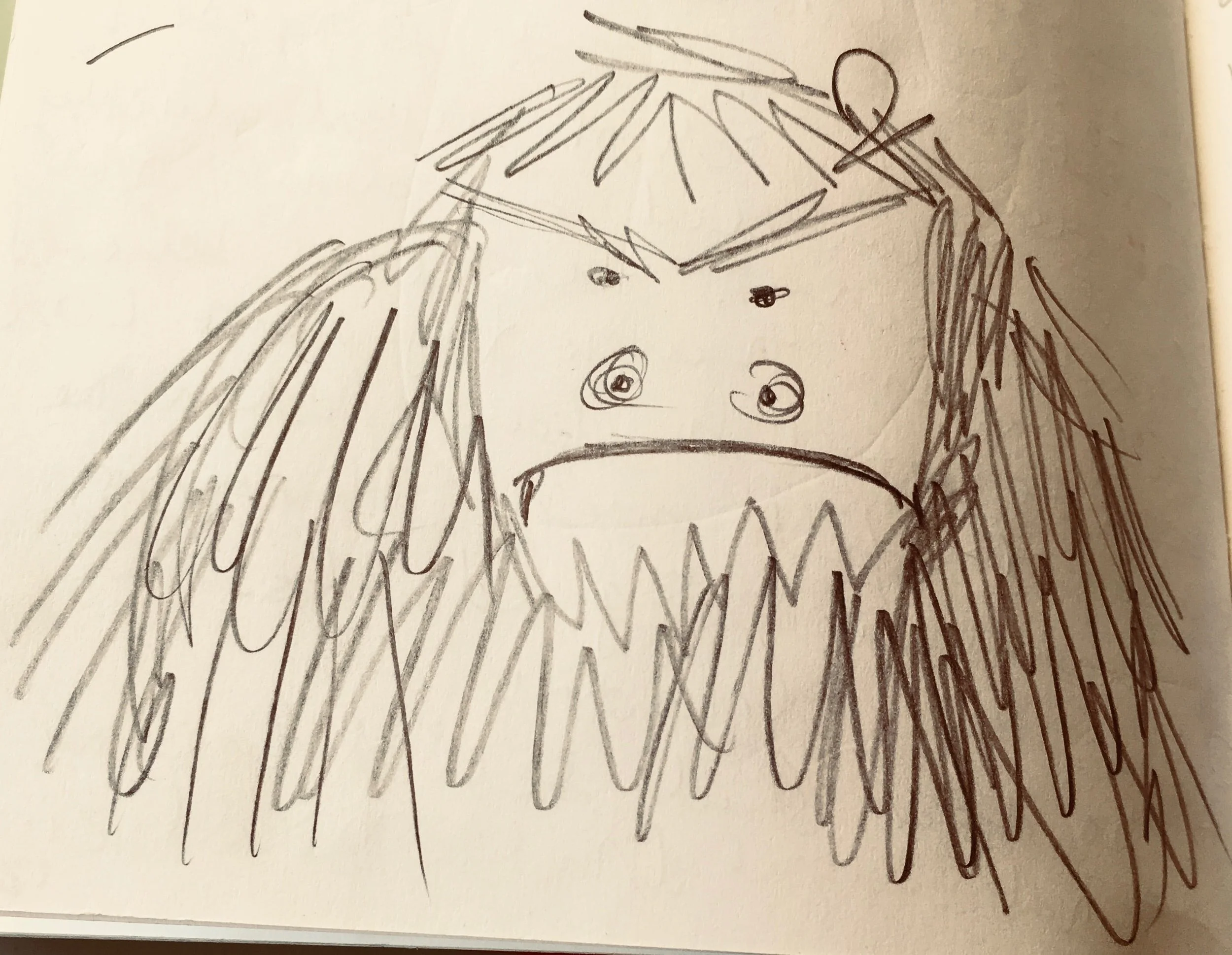 Don't mess with the moody gorilla...