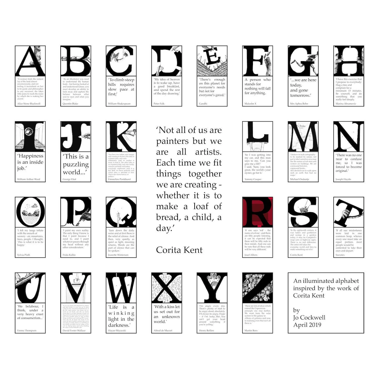 The Illuminated Alphabet Competition
