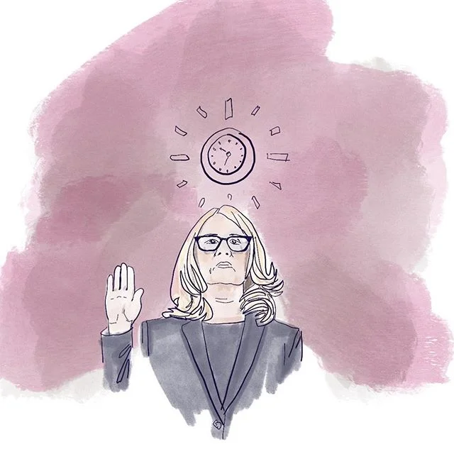 I am exhausted after watching the entire testimony of Dr. Christine Blasey Ford and Brett Kavanaugh. I  cannot imagine how exhausting and stressful it would have been to have be the subject of the examination. More than anything, today made me despon