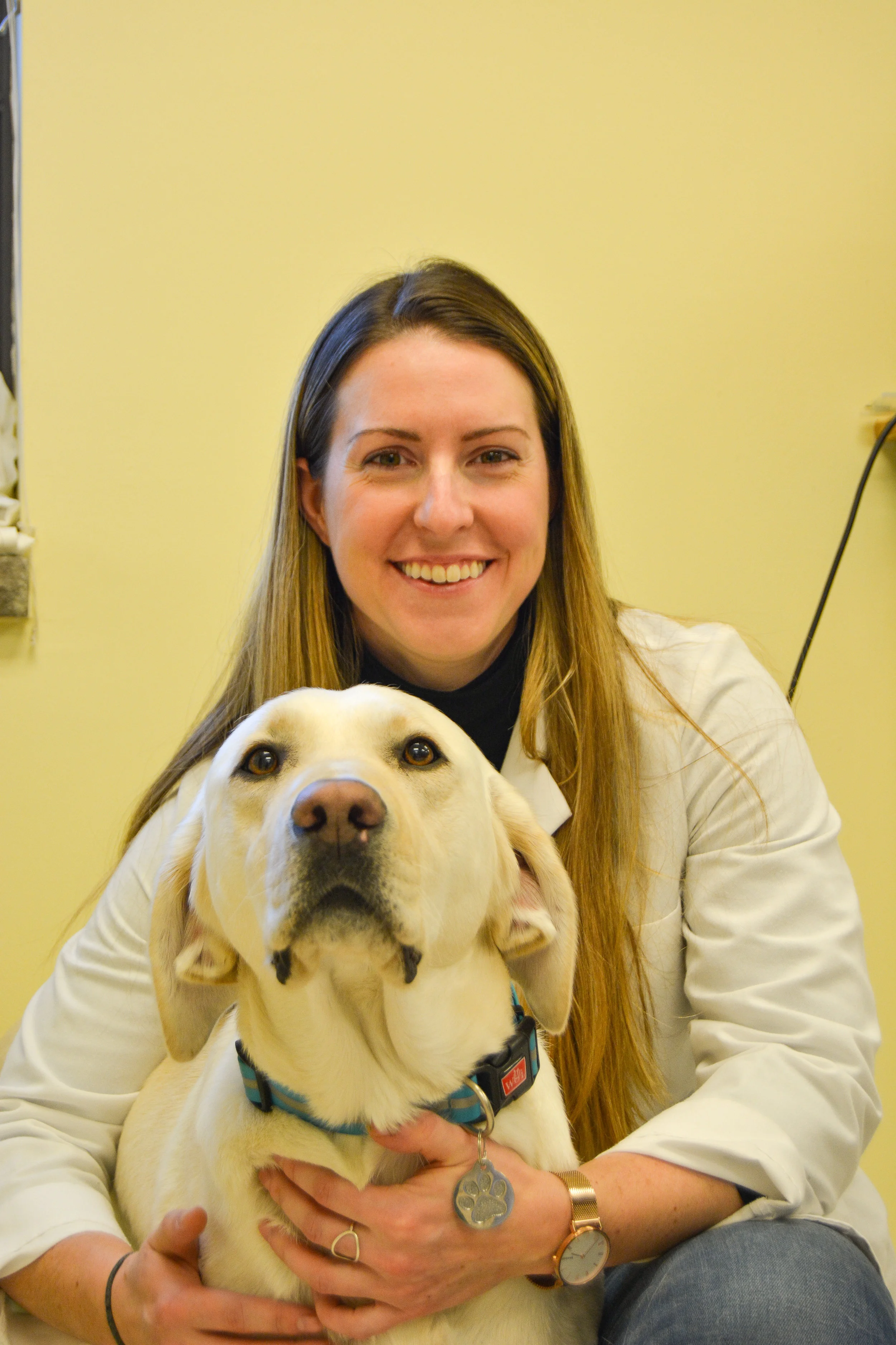 Doctor Paula Bradley Associate Veterinarian Dr. Paula Bradley is a graduate of The Royal School of Veterinary Study at the University of Edinburgh and before that Concord Carlisle High School. She has a special interest in lameness, sports medicine, and elder care including how to tackle joint and chronic pain in dogs and cats. The past several years have seen Dr. Paula practicing and consulting in several clinical settings in Minnesota, Iowa, Louisiana, and Ontario. She loves the challenges of everyday medicine and looks forward to helping dog and cat owners in the community. She will be available conveniently around the weekends and she looks forward to meeting new canine and feline patients. Dr. Paula has two dogs, and a horse and is a resident of Carlisle. Most of you know Frankie, who is aging gracefully at 14 and requires Dr. Paula’s expertise in elder dog care on a regular basis. She also has Big Papi who is a young Jack Russell Terrier who wants to rule the world.