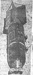An antipersonnel bomb such as those that the balloons ferried across the Pacific.