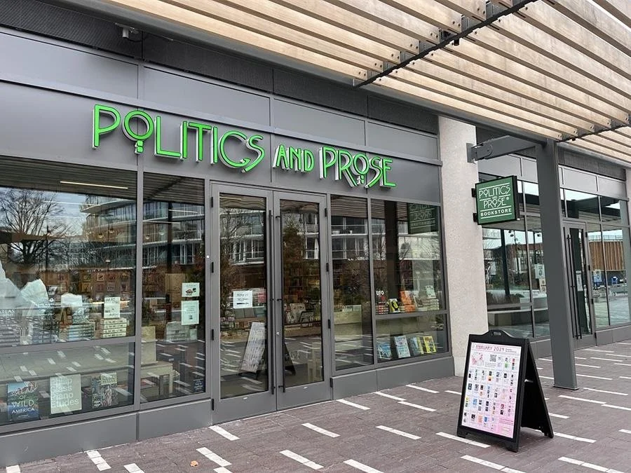 Reading at Politics &amp; Prose (Wharf location)