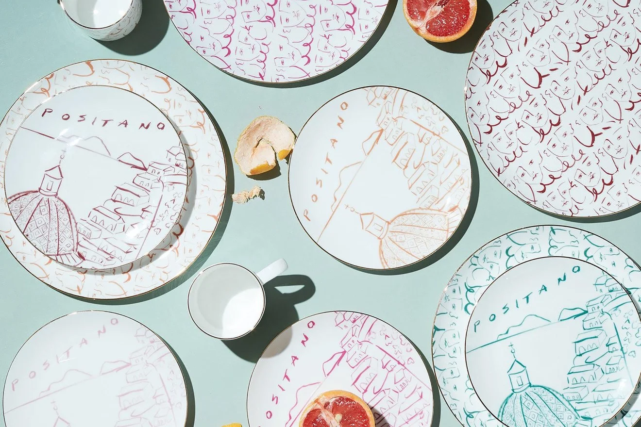 Luke Edward Hall and Hotel Le Sirenuse Positano collaboration