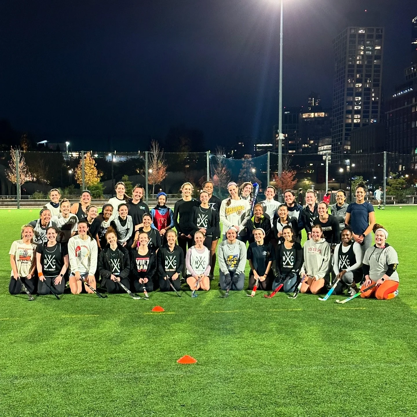 This small but mighty crew got in lots of quality playing time (15 minute games anyone??), got first dibs at pinnies (!), and survived a rain threat!

Just 2 more 2024 sessions left plussssss stay tuned for holiday party info! 🎉🍻🫶