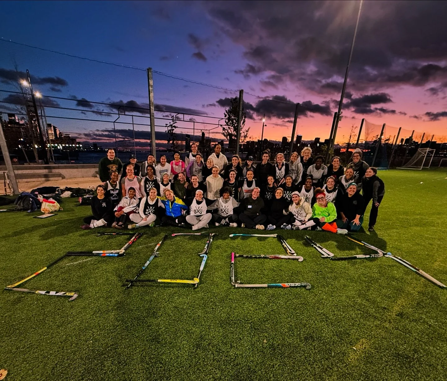 2024 by the numbers:
2 fields
18 sessions
19 halloween costumes
135 new players
♾️ fun field hockey vibes 🫶

Thanks to ALL OF YOU for making this record-breaking year our best yet, an inclusive space that&rsquo;s a bright spot in everyone&rsquo;s we