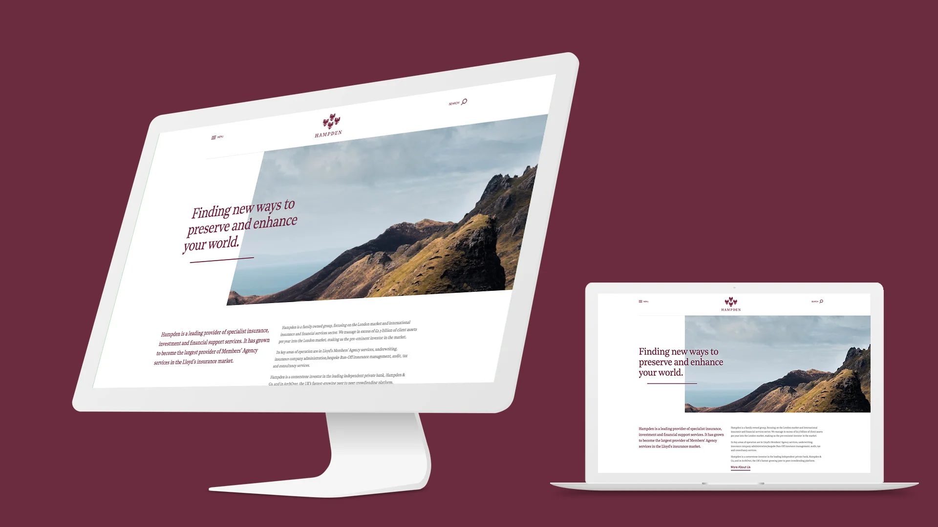 Website redesign