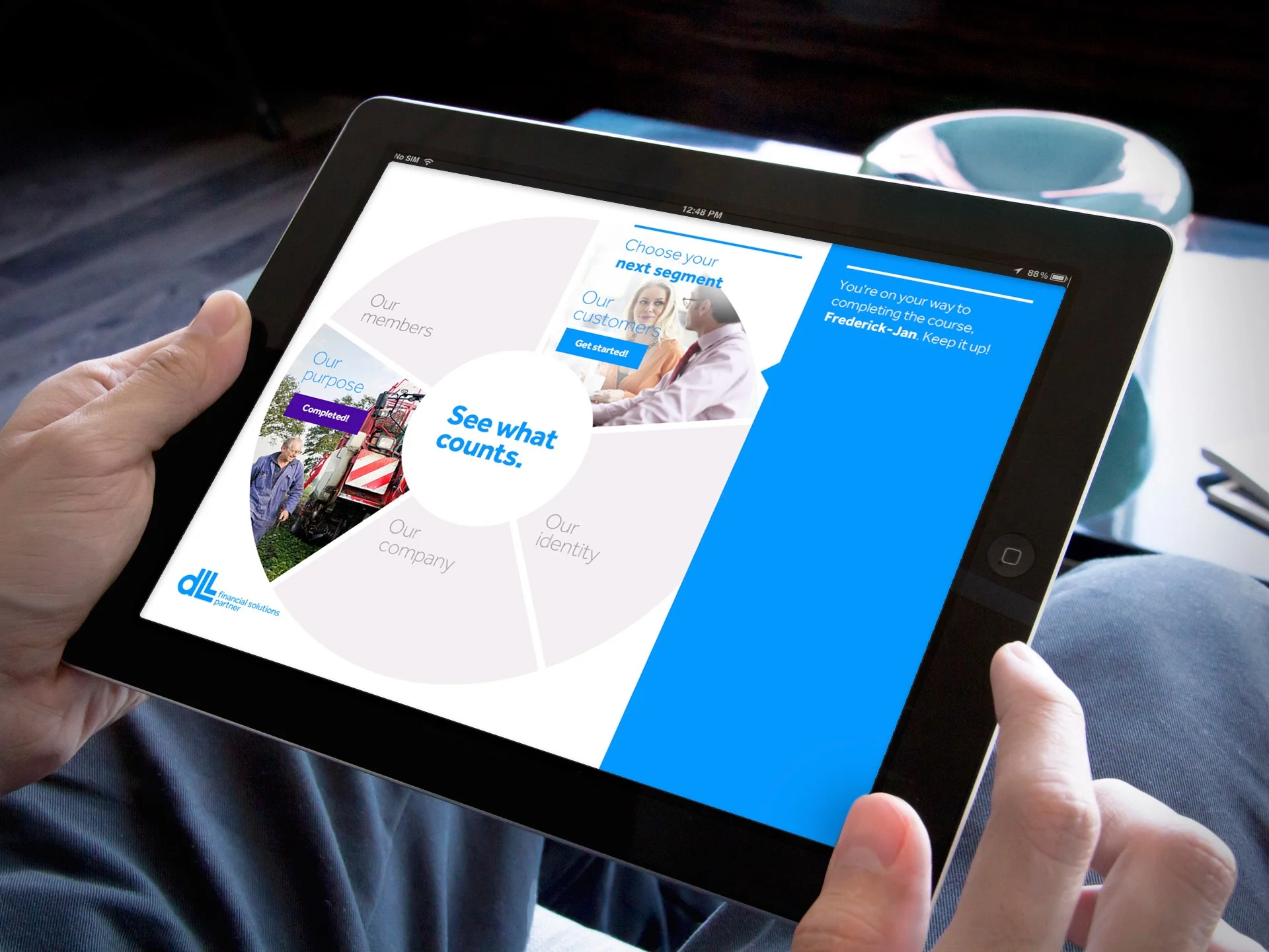 Onboarding tool for new DLL employees