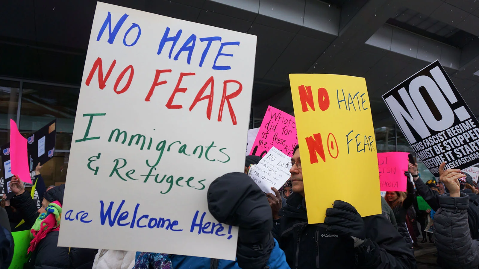 Airport Rally (Travel Ban), 01.29.17 - Cleveland, Ohio