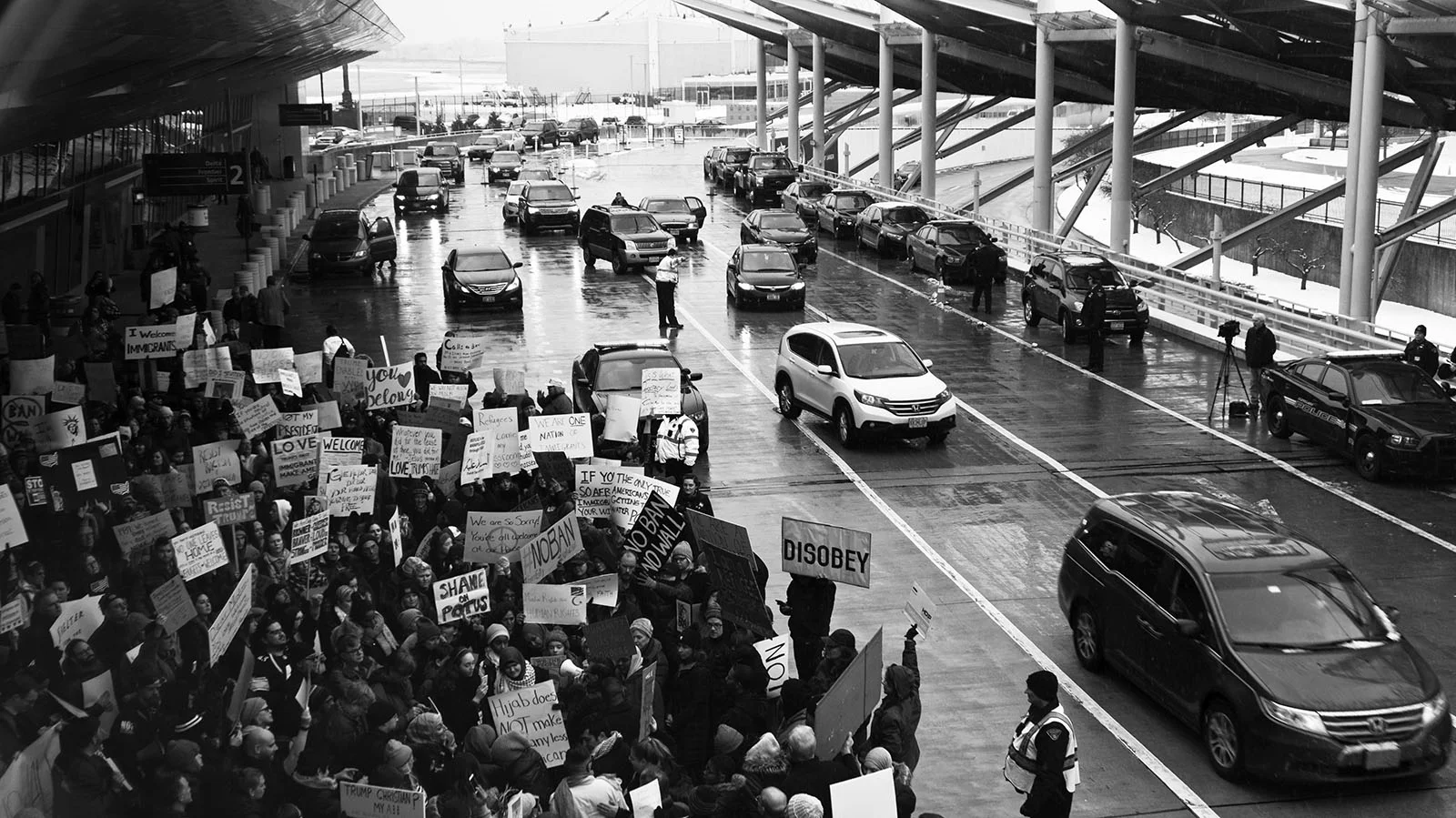 Airport Rally (Travel Ban), 01.29.17 - Cleveland, Ohio