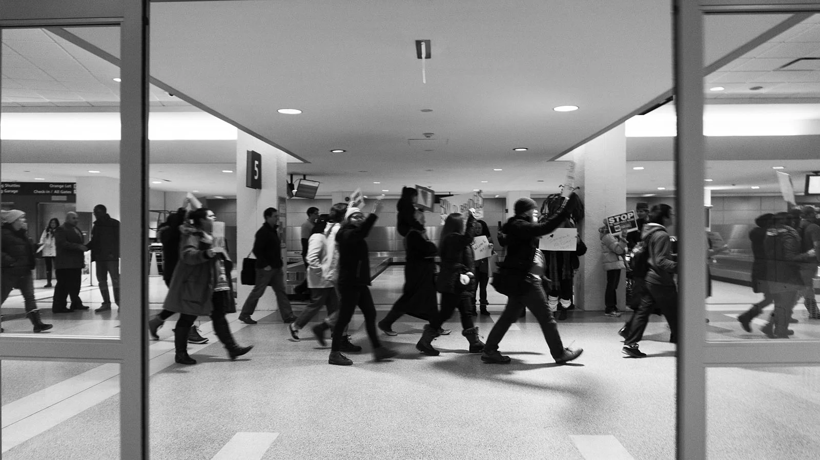 Airport Rally (Travel Ban), 01.29.17 - Cleveland, Ohio