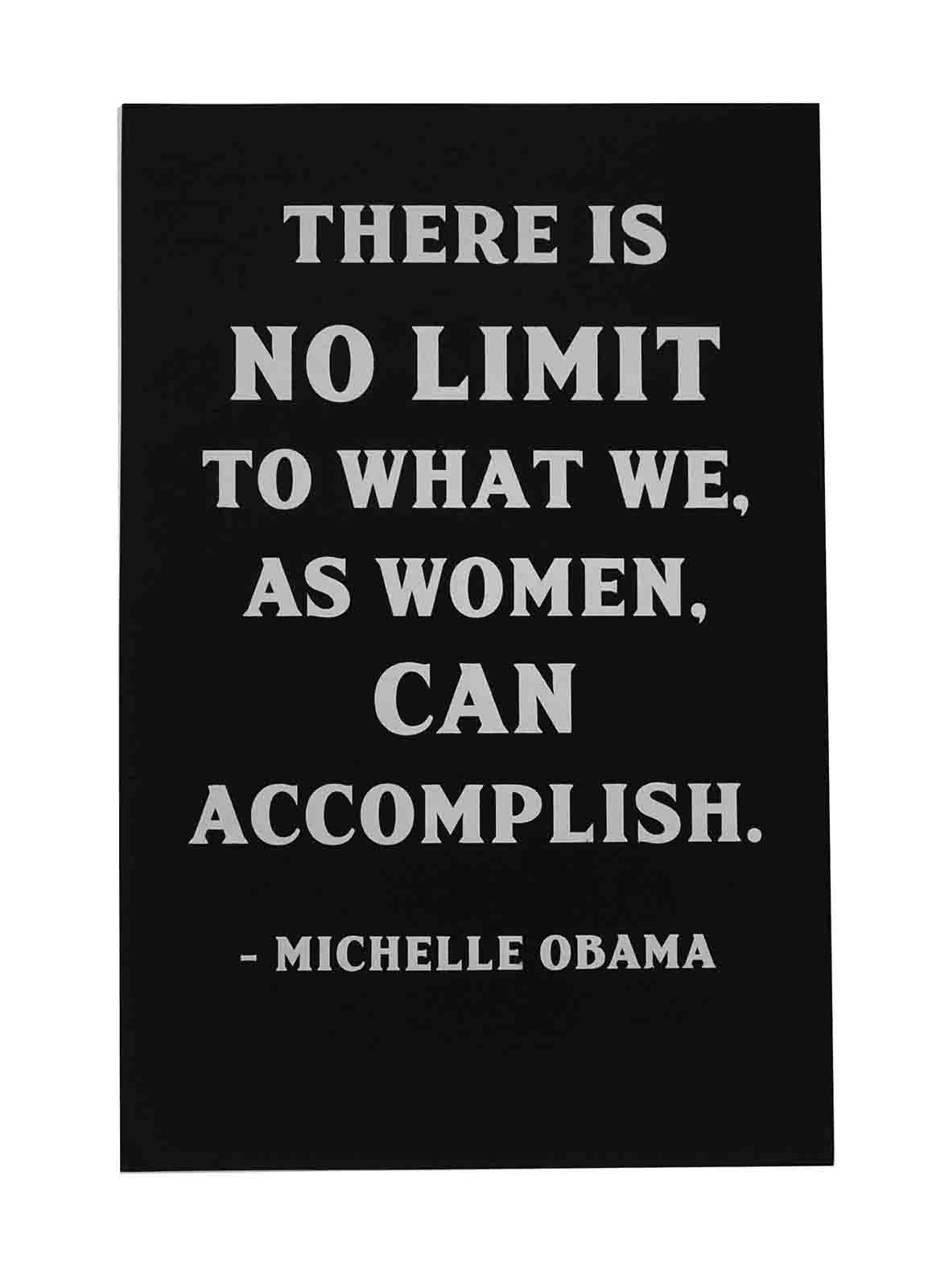 Ape_Bleakney_'There Is No Limit' Women's March Poster on Construction Blacktop, 12.5''x19''.jpg