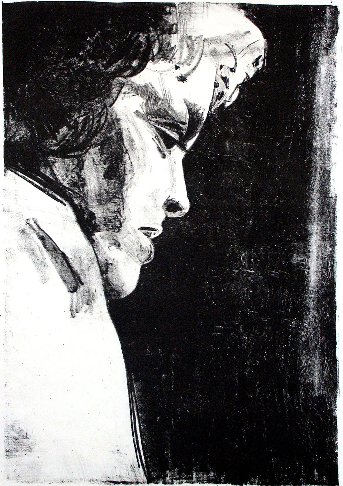 'Grandma', Lithograph, 11'' x 15.75'', 2007