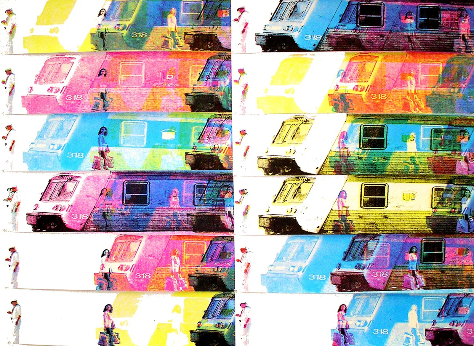 '318 (Detail)', Screen Prints, 56'' x 42'', 2007
