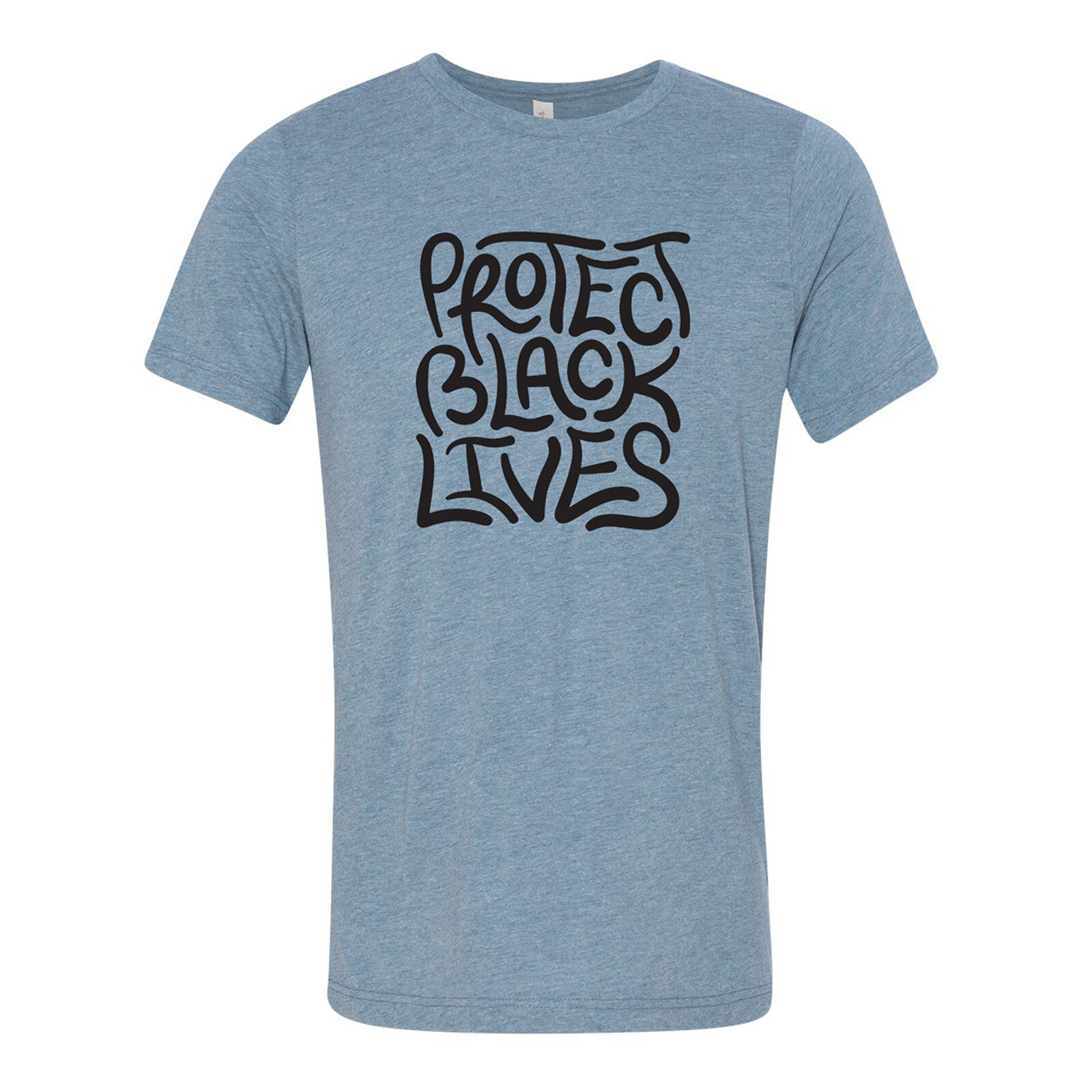 Ape_Bleakney_2020_Responses_Print_Ellolique_Lique Shirt Mockups (Protect - Denim Blue Tee).jpg