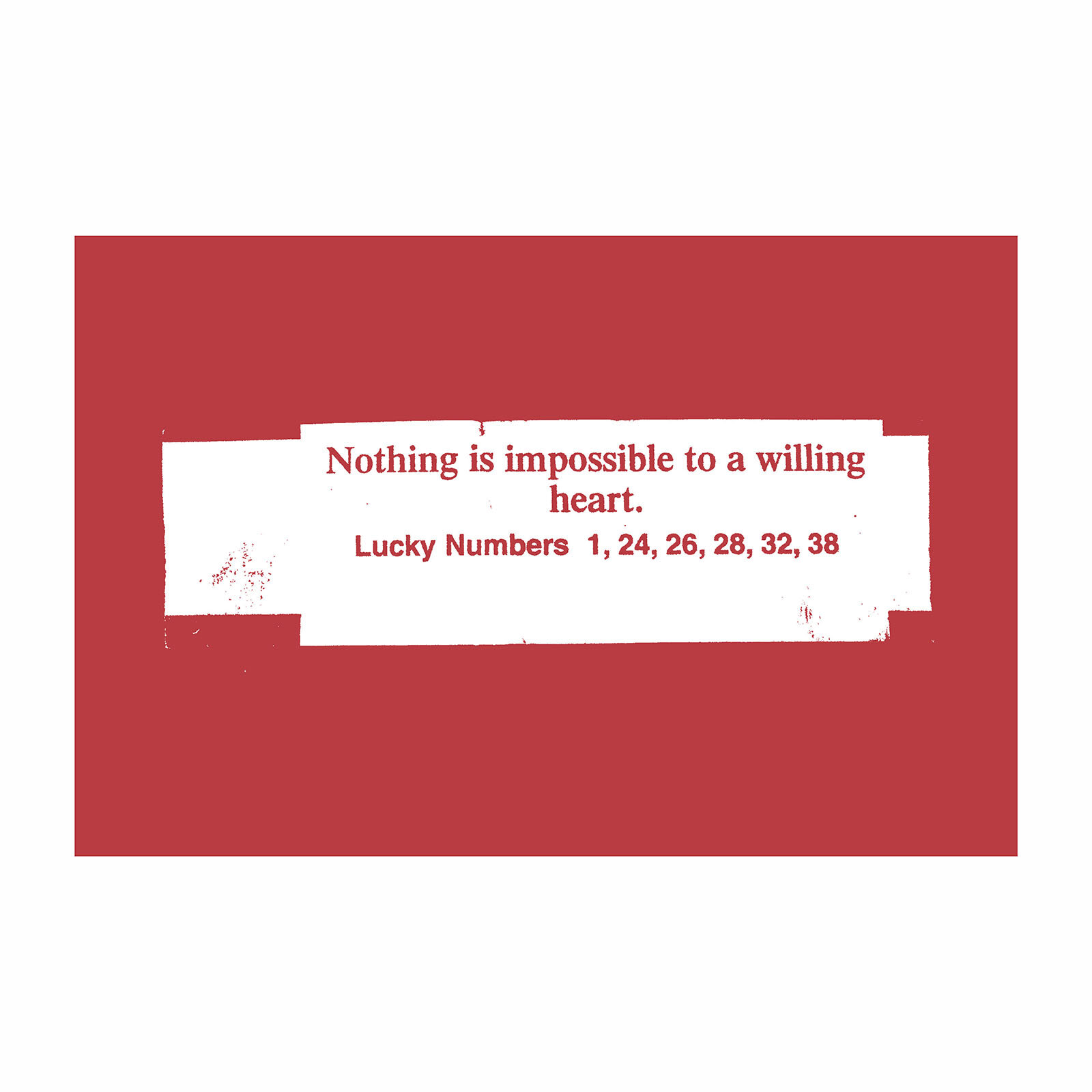 Ape_Bleakney_20YearsofFortunes_Wild Cherry 12.5x19 (Nothing is impossible...).jpg