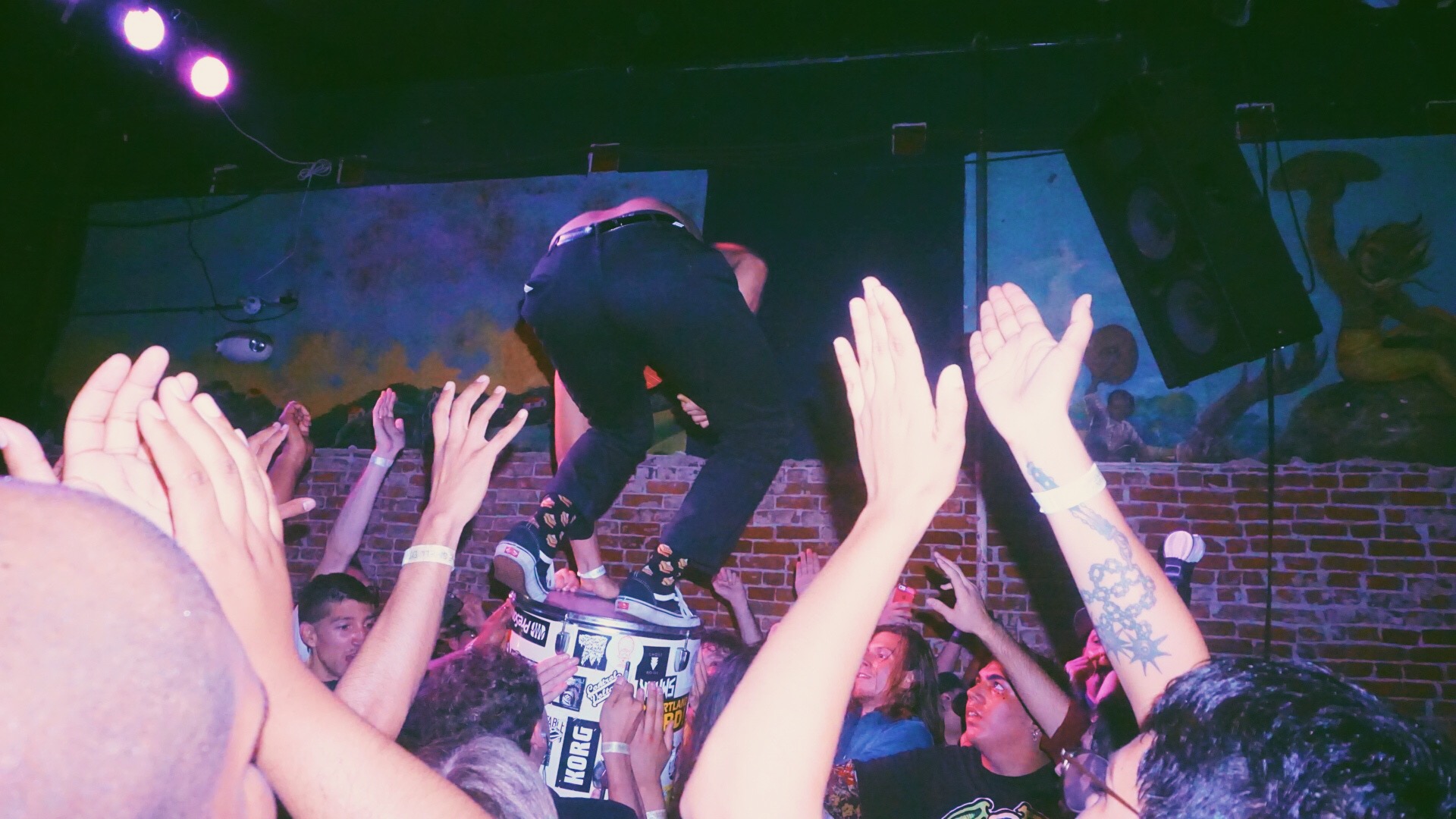 Downtown Boys @ The Smell, April 2017