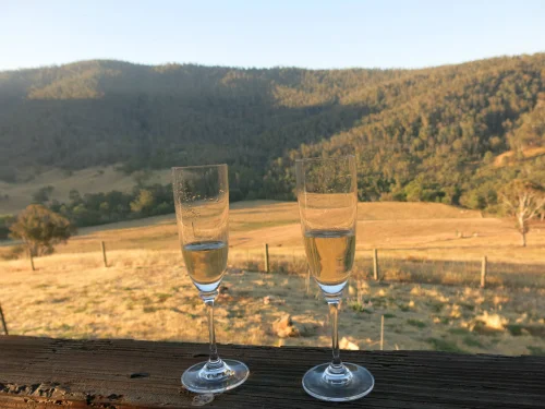 There’s never a bad time to open Champagne in god’s country