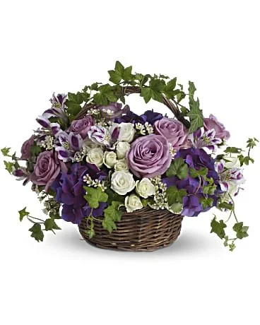 DBF's Full Life Floral Basket