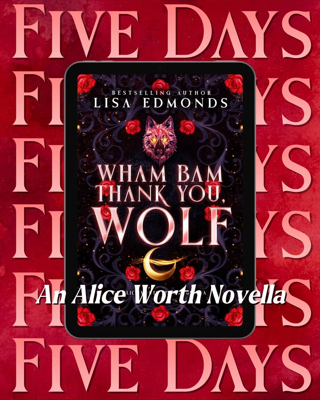 Alpha werewolf Sean is down bad for mage private investigator Alice Worth. Can he find a way to persuade the spiky and suspicious Alice to give him a chance to earn her trust?

Wham Bam Thank You, Wolf is a sequel to Just for One Night and includes a