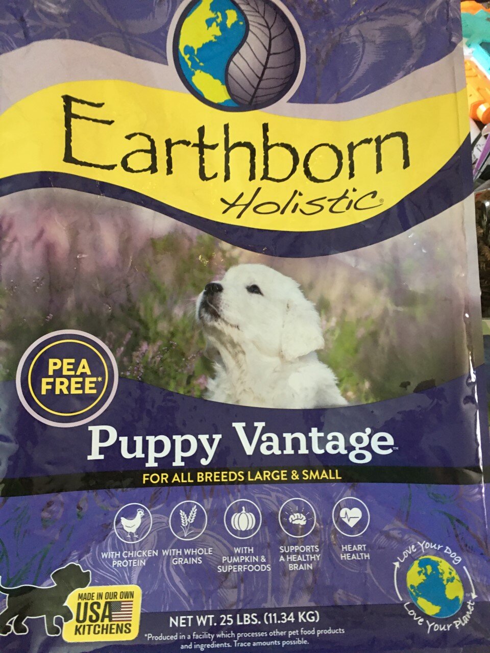 I feed and recommend Earthborn Puppy Food