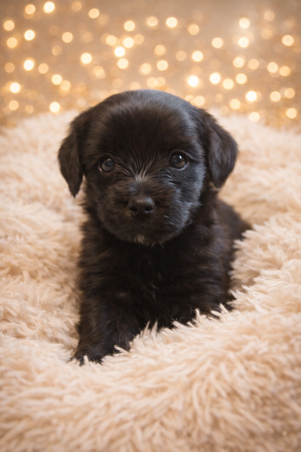 Female toy Schnoodle puppy