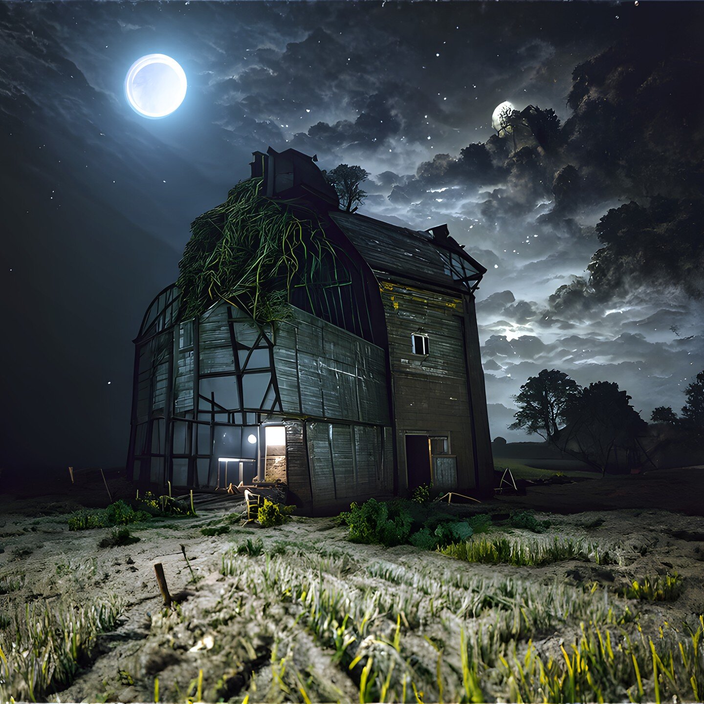 Scarecrow Moon (AI Art 🖥️🎨)

Made with Disco Diffusion

#scarecrow #barn #farm #fields #farmlife #moon #architecture #archidaily #conceptart #ai #aiart #aiartwork #aiartcommunity #generativeart #discodiffusion #machinelearning #artificialintelligen