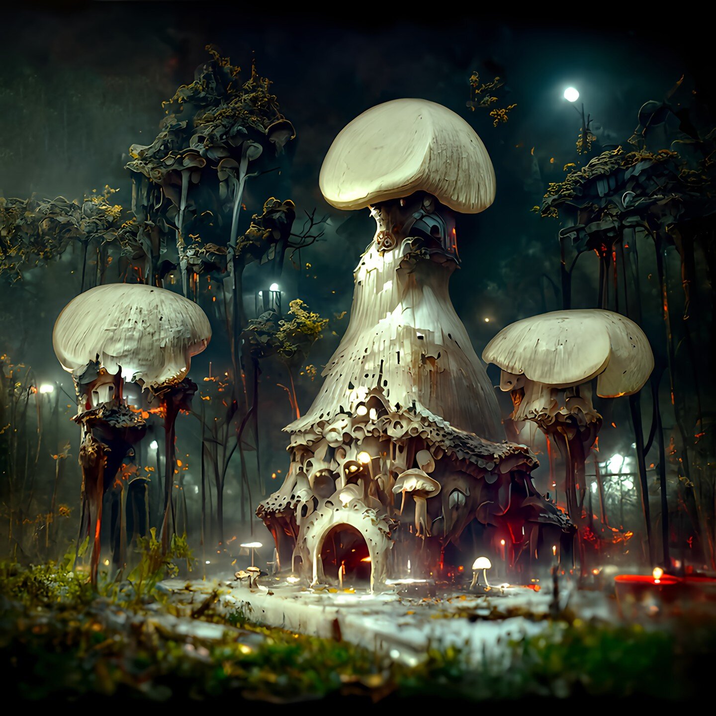 Mushroom Mansion (AI Art 🖥️🎨)

Made with Disco Diffusion

#mushrooms #mushroom #shaman #mushroomart #mycology #fantasyart #telluridemushroomfestival #conceptart #ai #aiart #aiartwork #aiartcommunity #generativeart #discodiffusion #machinelearning #