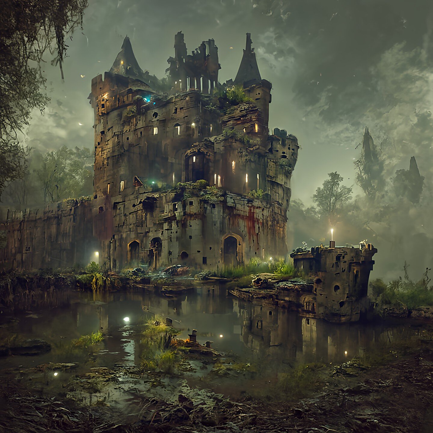 Dowledge Castle (AI Art 🖥️🎨)

Made with #discodiffusion and #stablediffusion 

#castle #ruins #medieval #fantasyart #architecture #kunst #conceptart #ai #aiart #aiartcommunity #generativeart #machinelearning #artificialintelligence #igart #artistso