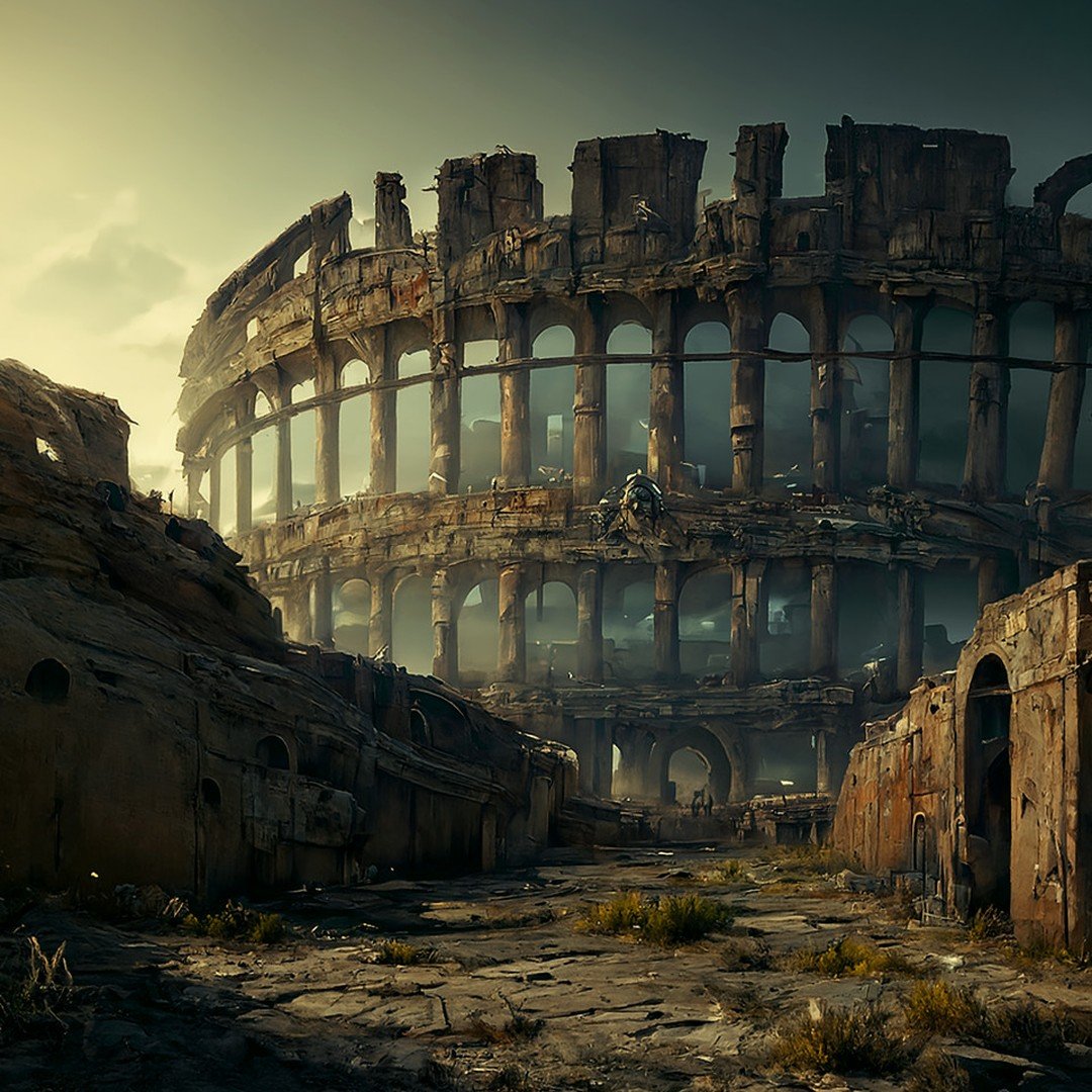 Campionem of the Lost Arena

Made with #stablediffusion and #discodiffusion 

#colosseum #gladiator #roman #spooky #scary #creepy #creaturedesign #conceptart #spooktober #october #halloween #horrorart #horrorgram #abandoned #darkart #digitalart #aiar