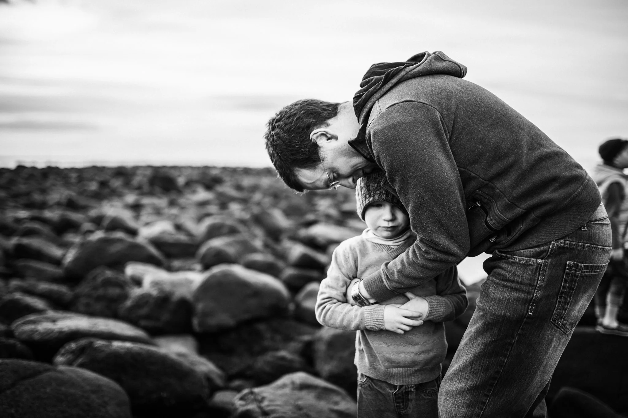 father and son on rocks III (1 of 1).jpg