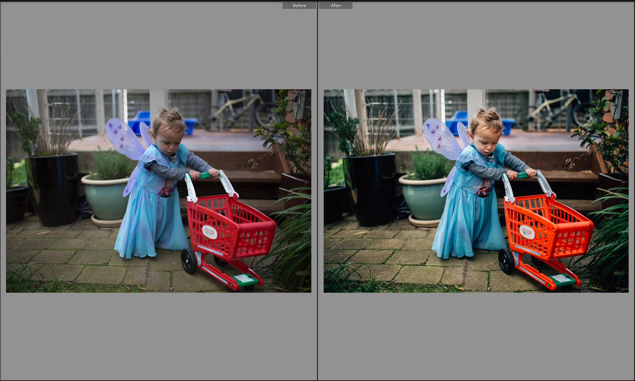 before and after little girl with trolley.jpg