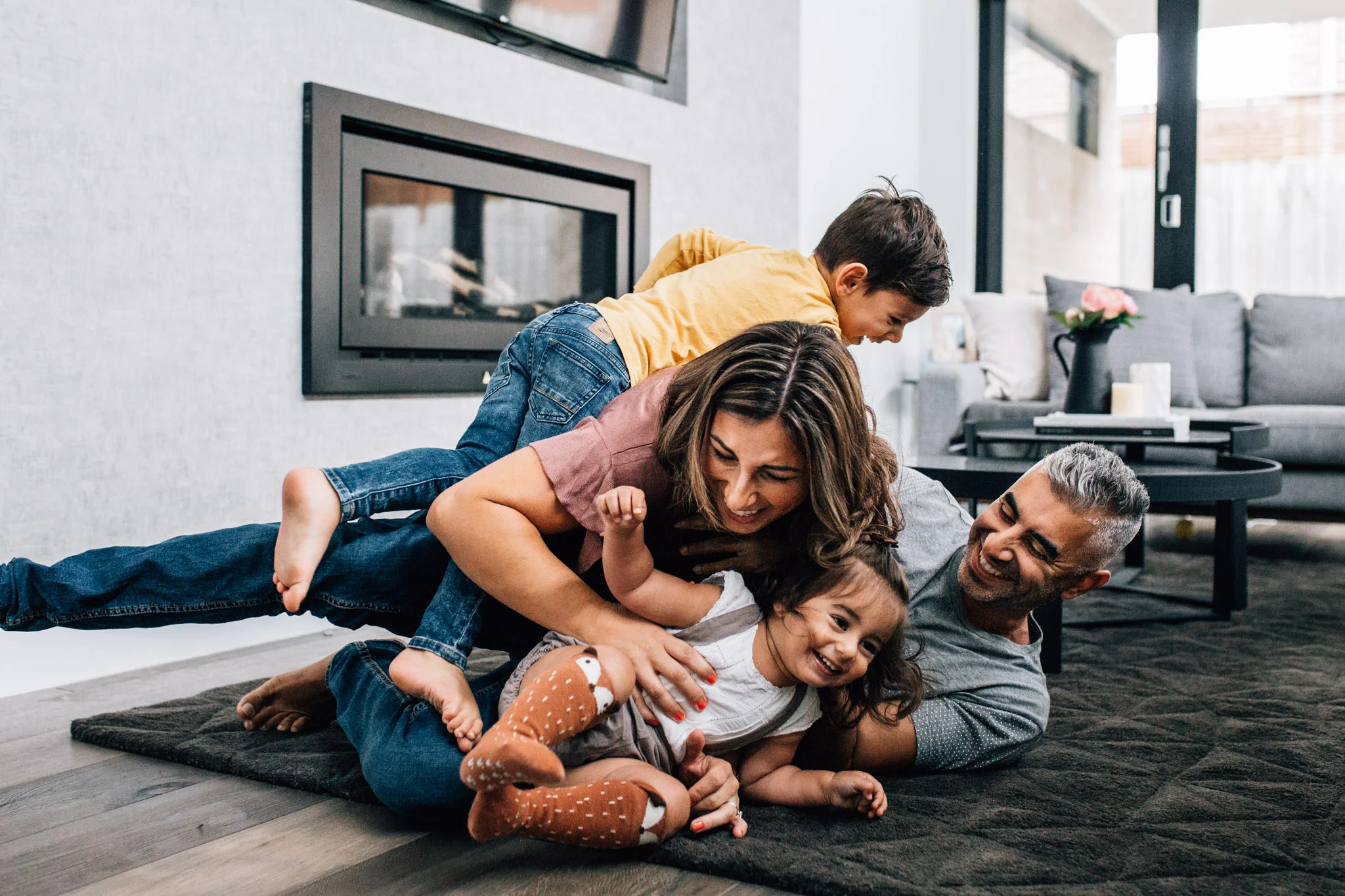 Family portraits come in all shapes and forms, but what if you want the traditional variety?