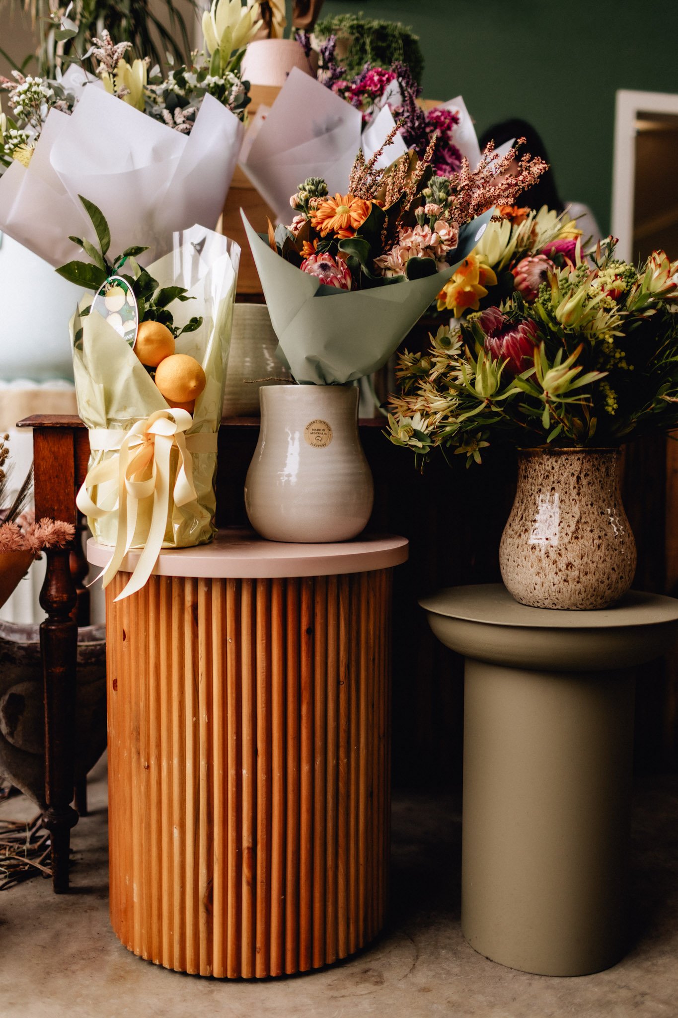 flower and vase display in floristy store.jpg
