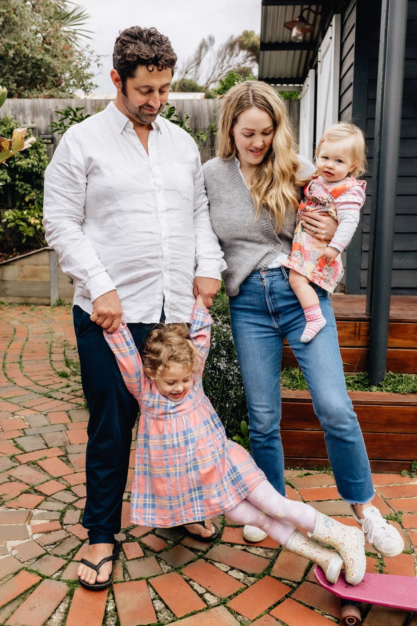 geelong family playing in backyard portrait.jpg