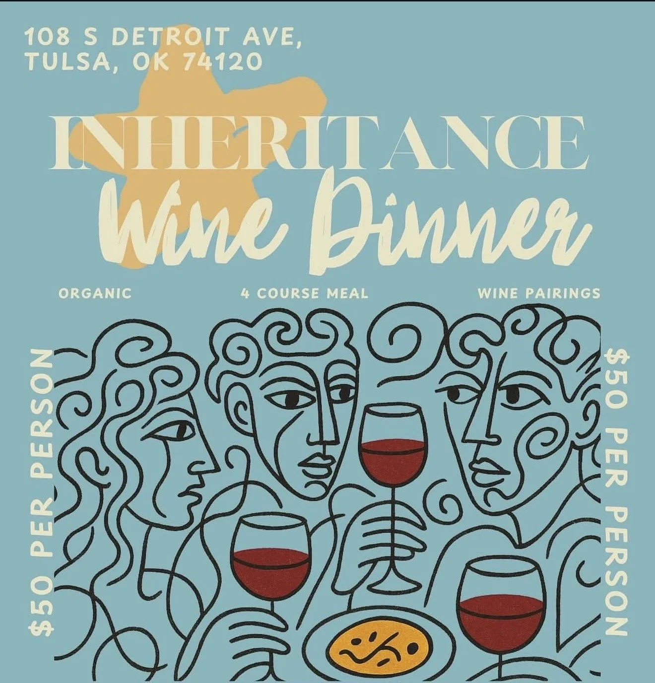 Inheritance Wine Dinner